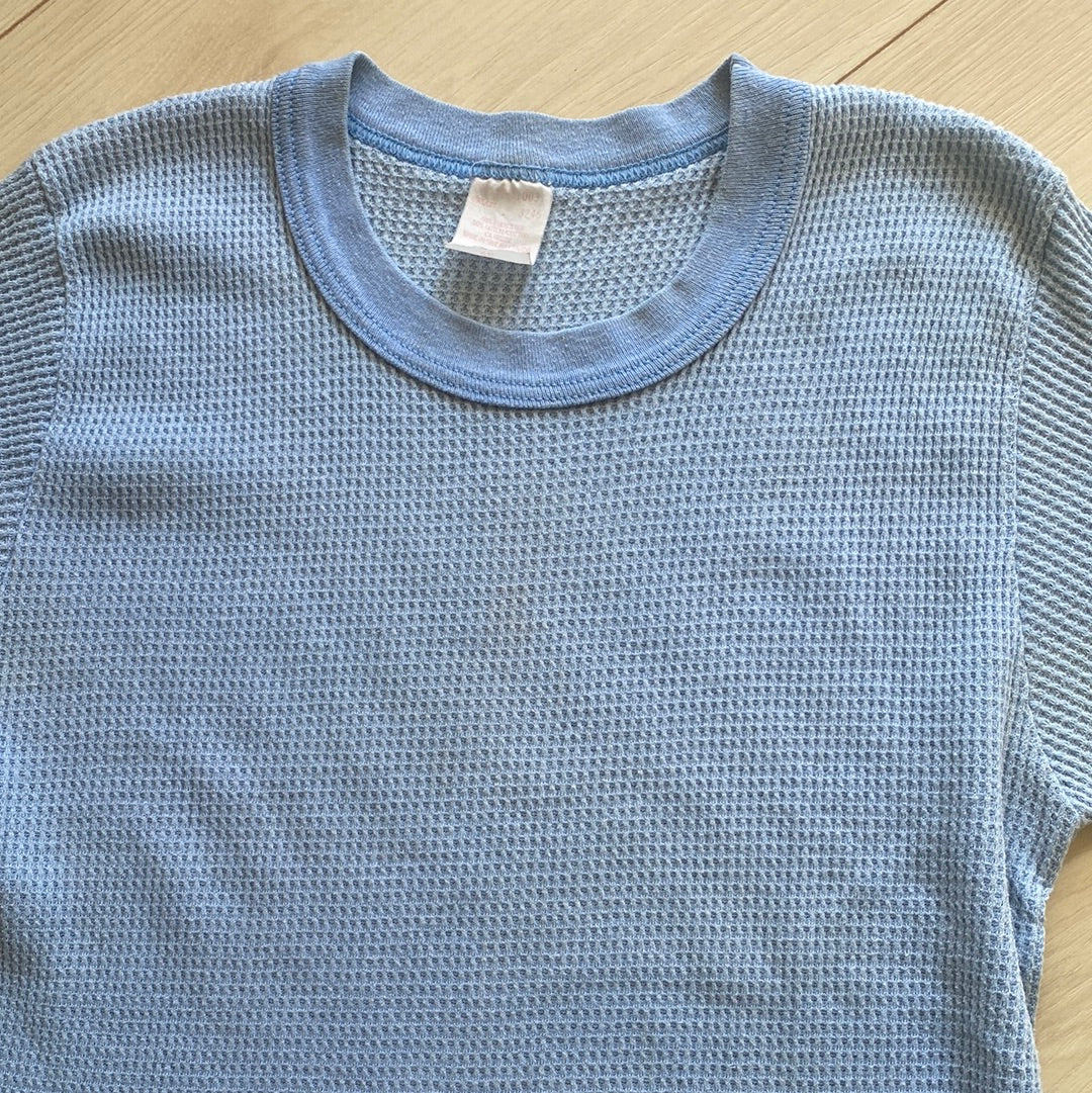 Short sleeve vintage thermal