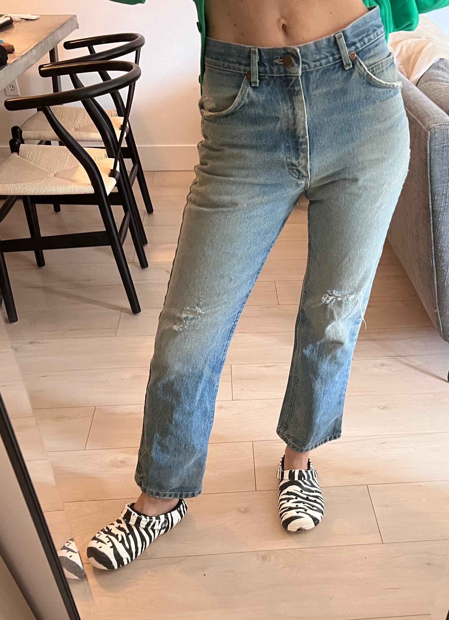 Size 26 Vintage Lee Rider Jeans