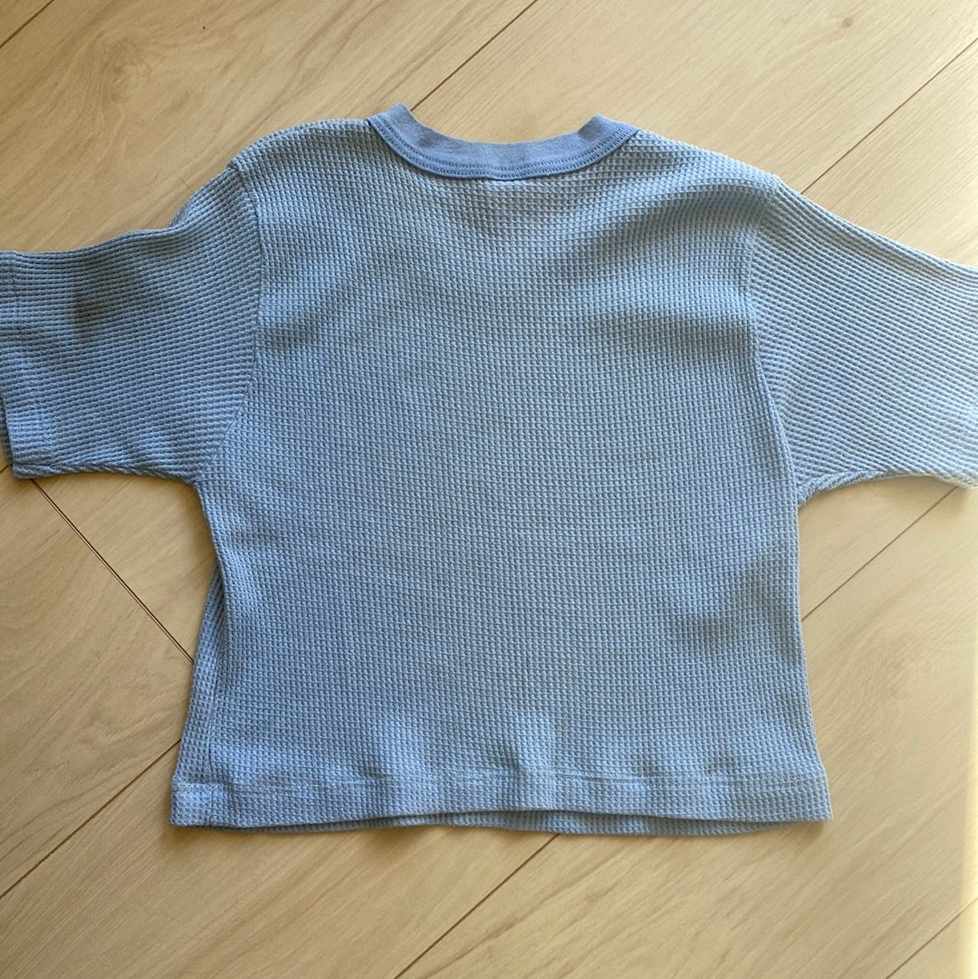 Short sleeve vintage thermal