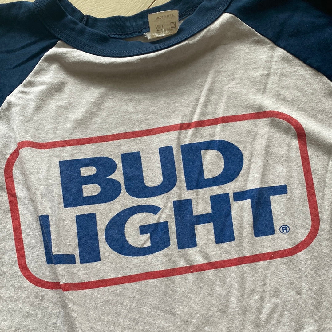 80’s Bud Light raglan
