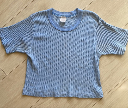 Short sleeve vintage thermal