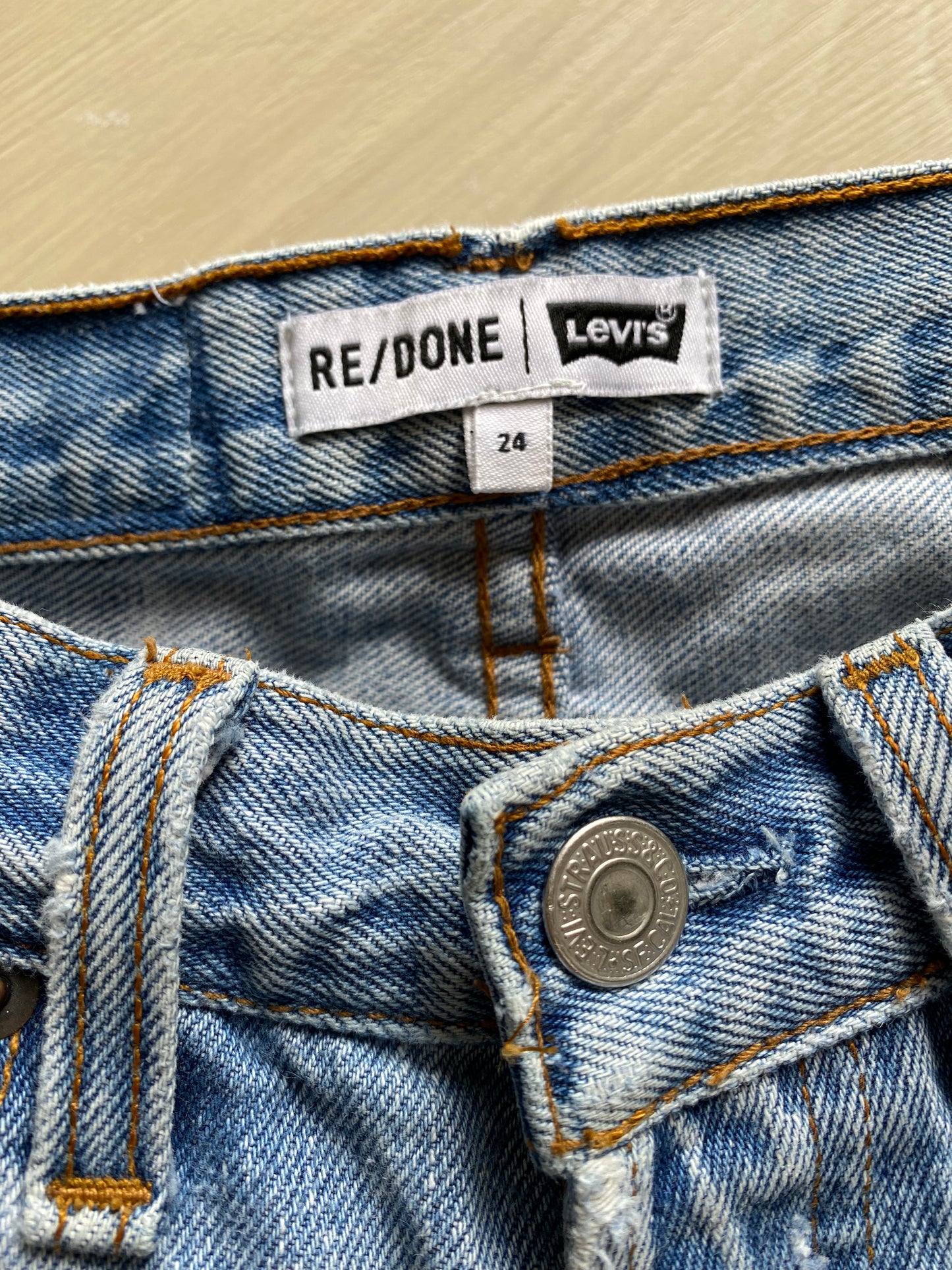 Size 24 Levi’s by RE/DONE