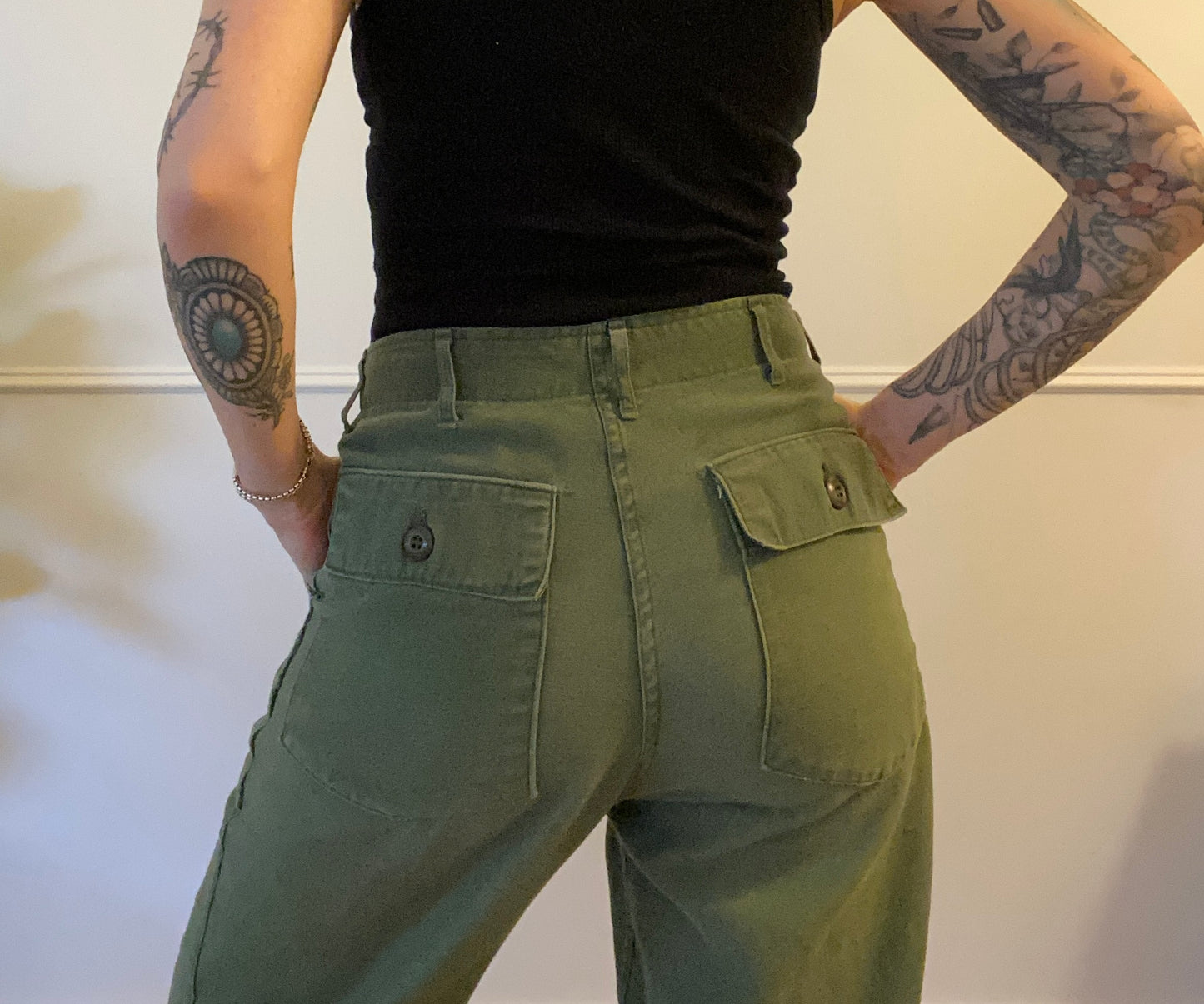 Size 26/27 OG107 military pants