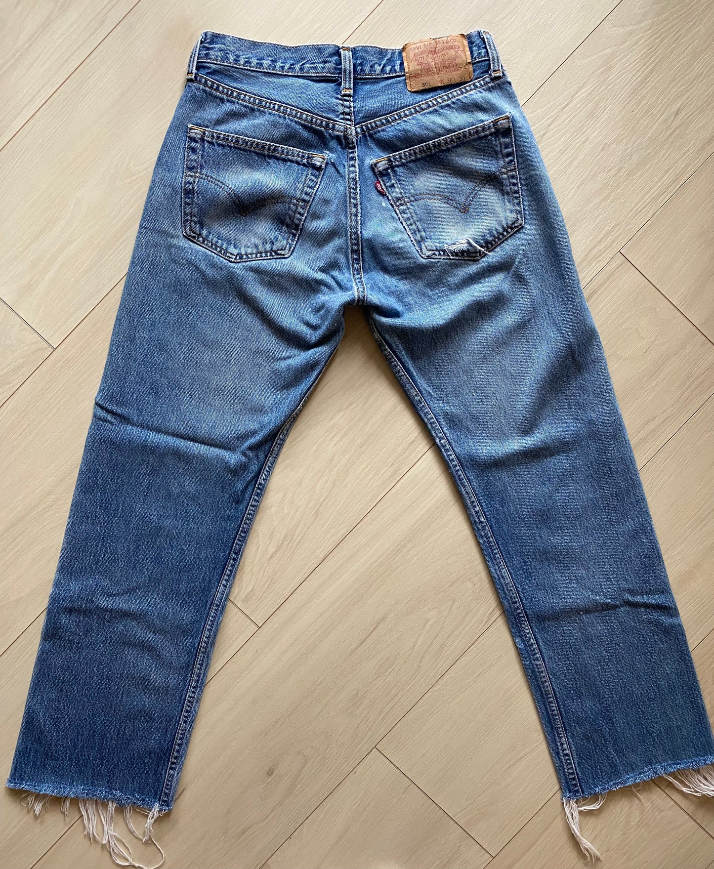 Size 27/28 Levi’s 501 jeans